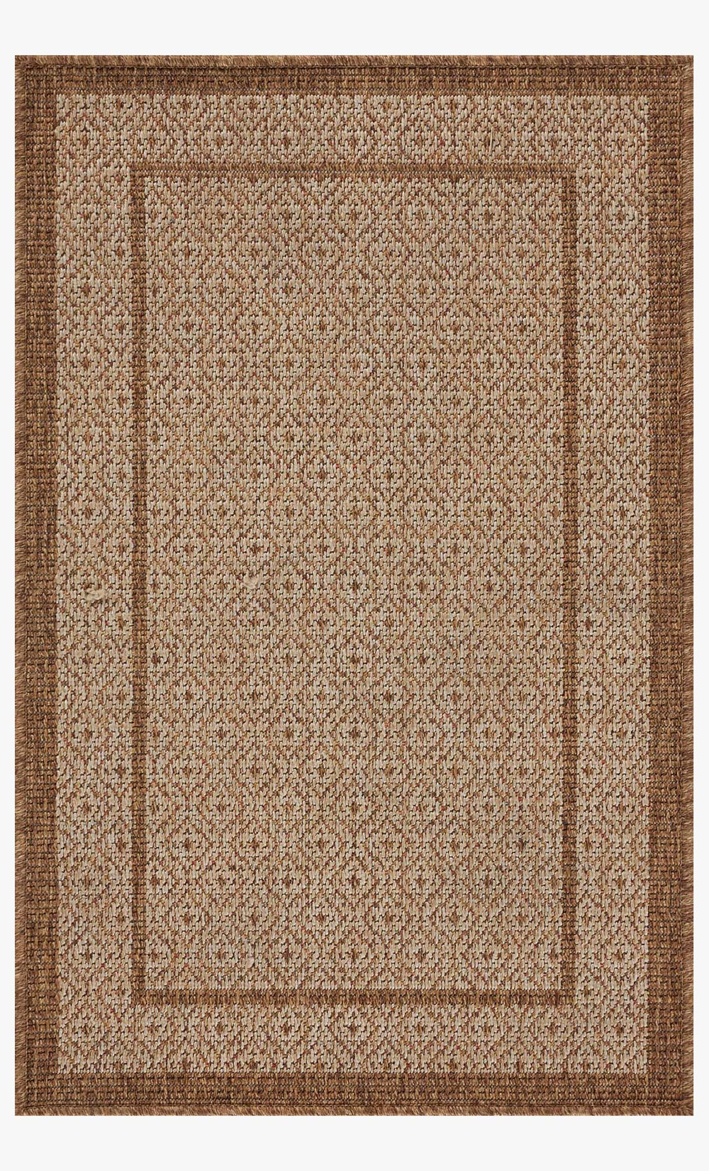 Loloi Merrick Mer-05 Chestnut / Oatmeal area rug