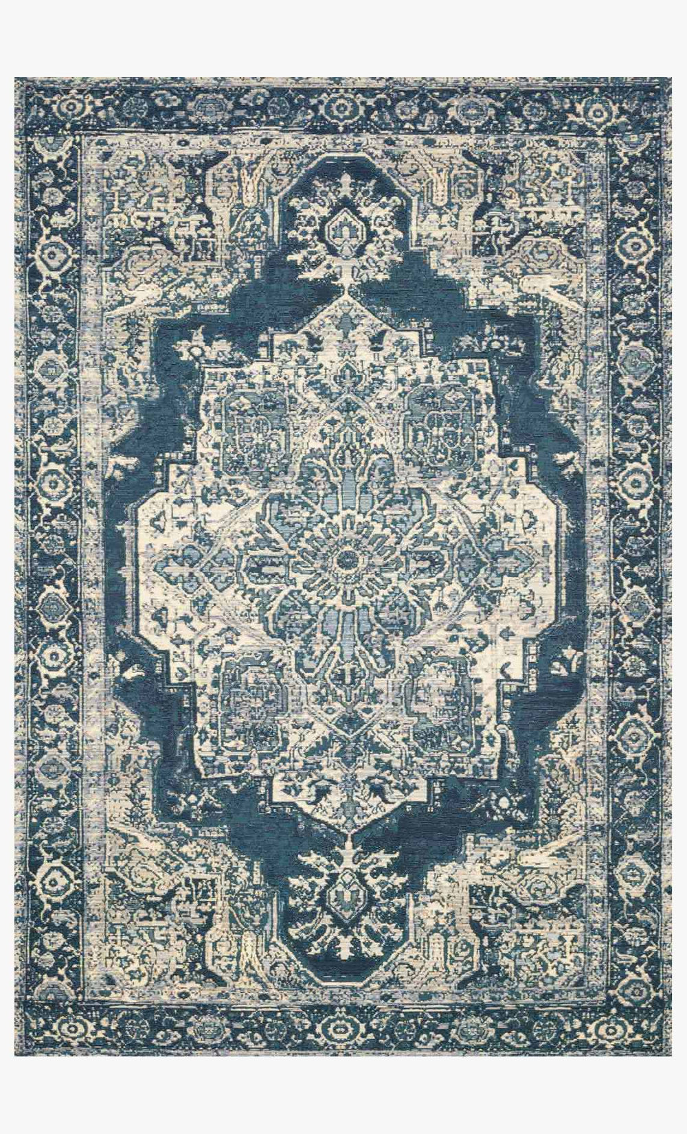 Loloi Mika Mik-01 Dk Blue / Dk Blue area rug