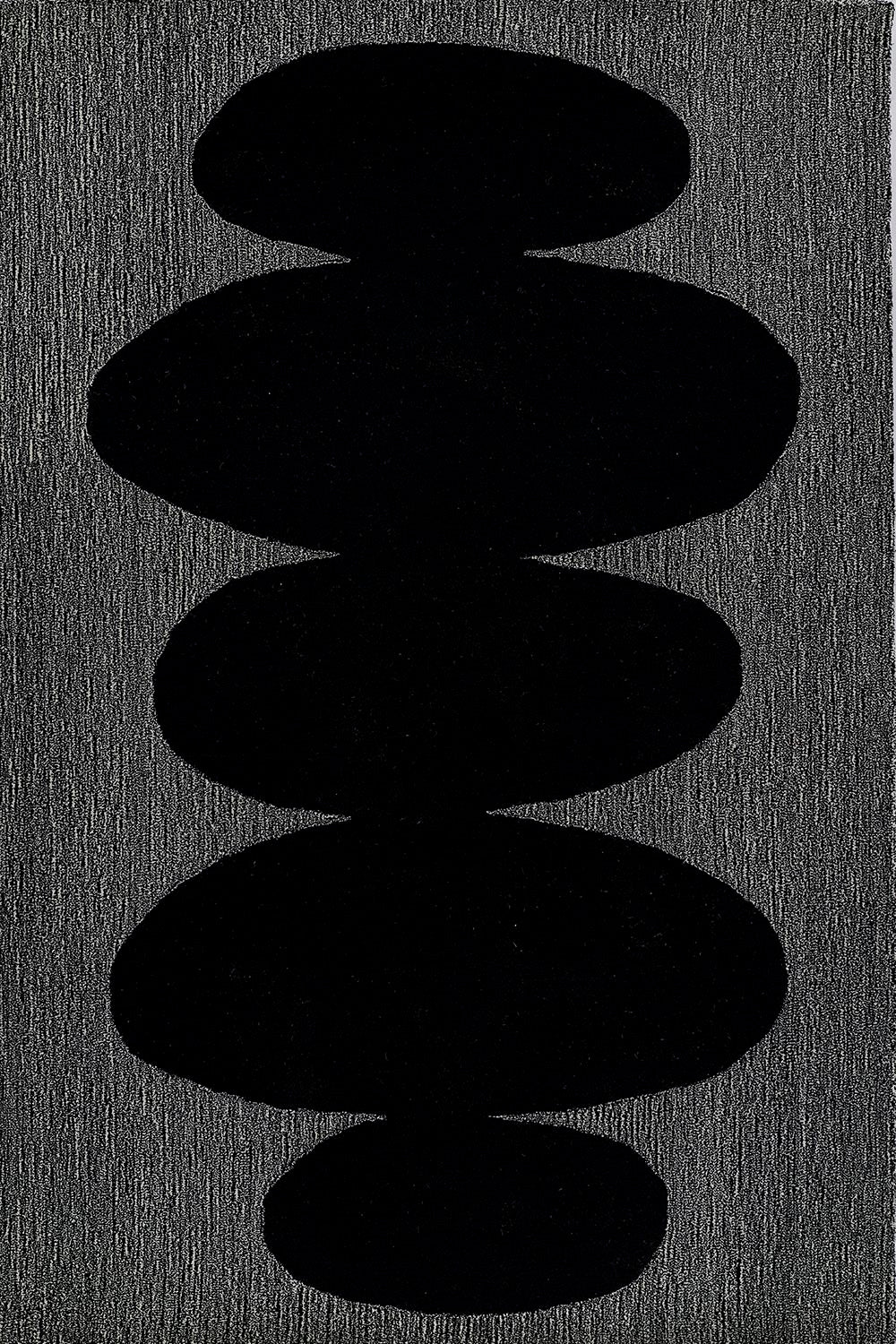 Momeni Simba Black Area Rug