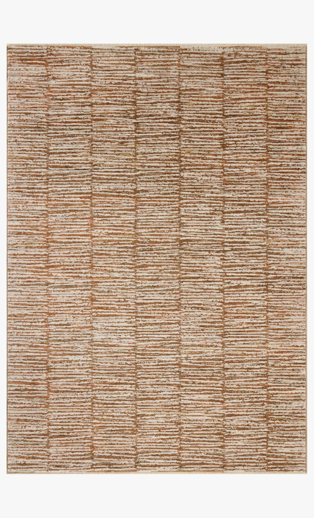 Loloi Nellie Nel-01 Terracotta / Ivory area rug