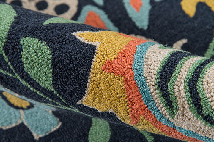 Momeni Newport Navy Area Rug