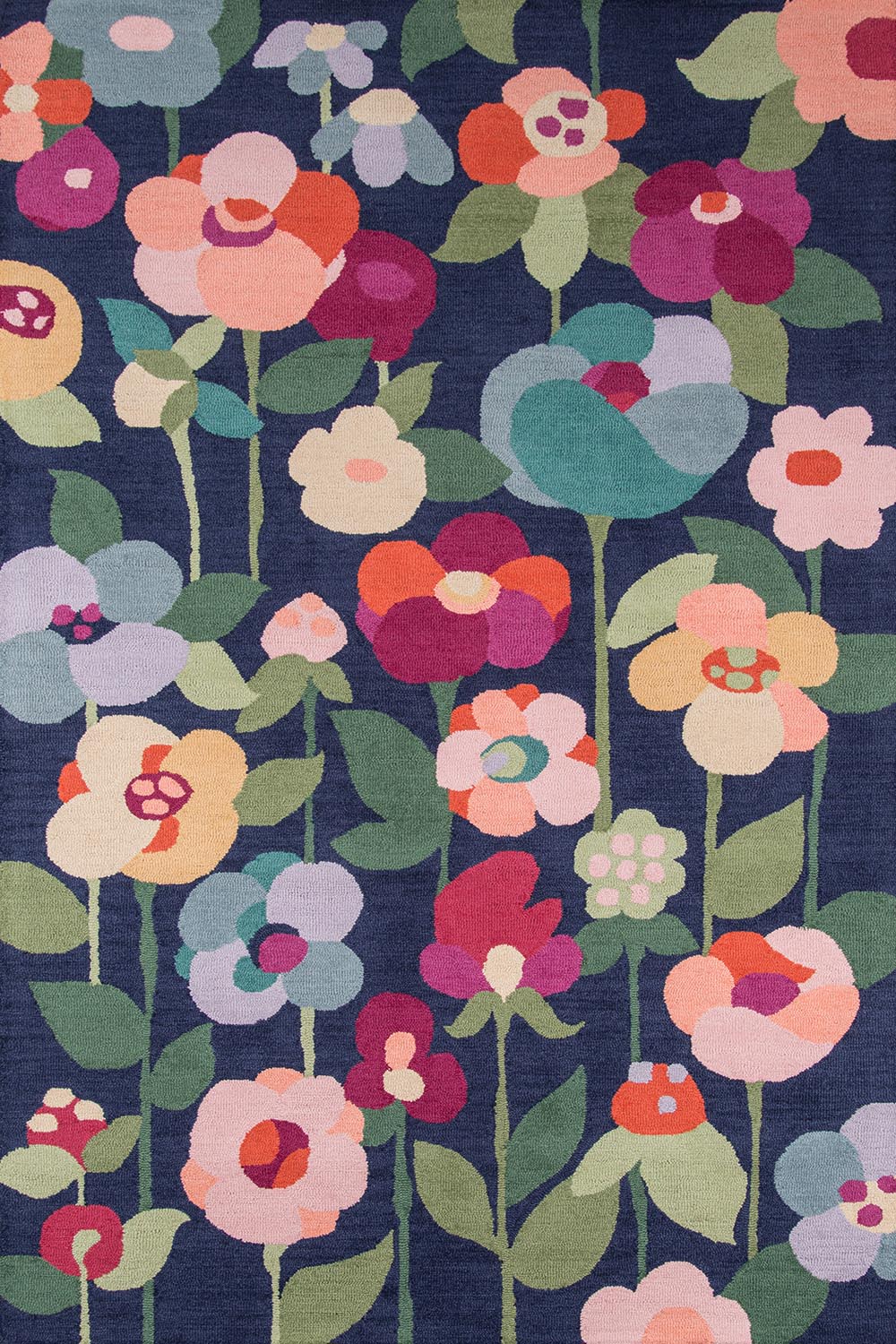 Momeni Newport Navy Area Rug