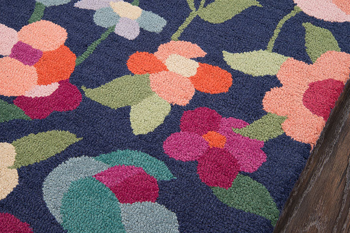 Momeni Newport Navy Area Rug