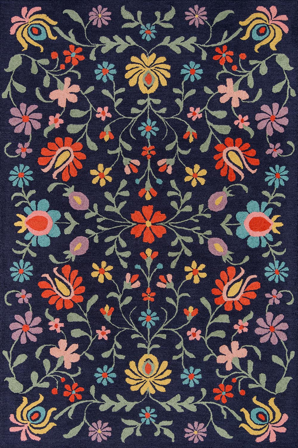 Momeni Newport Navy Area Rug