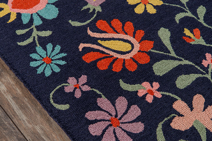 Momeni Newport Navy Area Rug