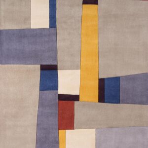 Momeni New Wave Grey Area Rug