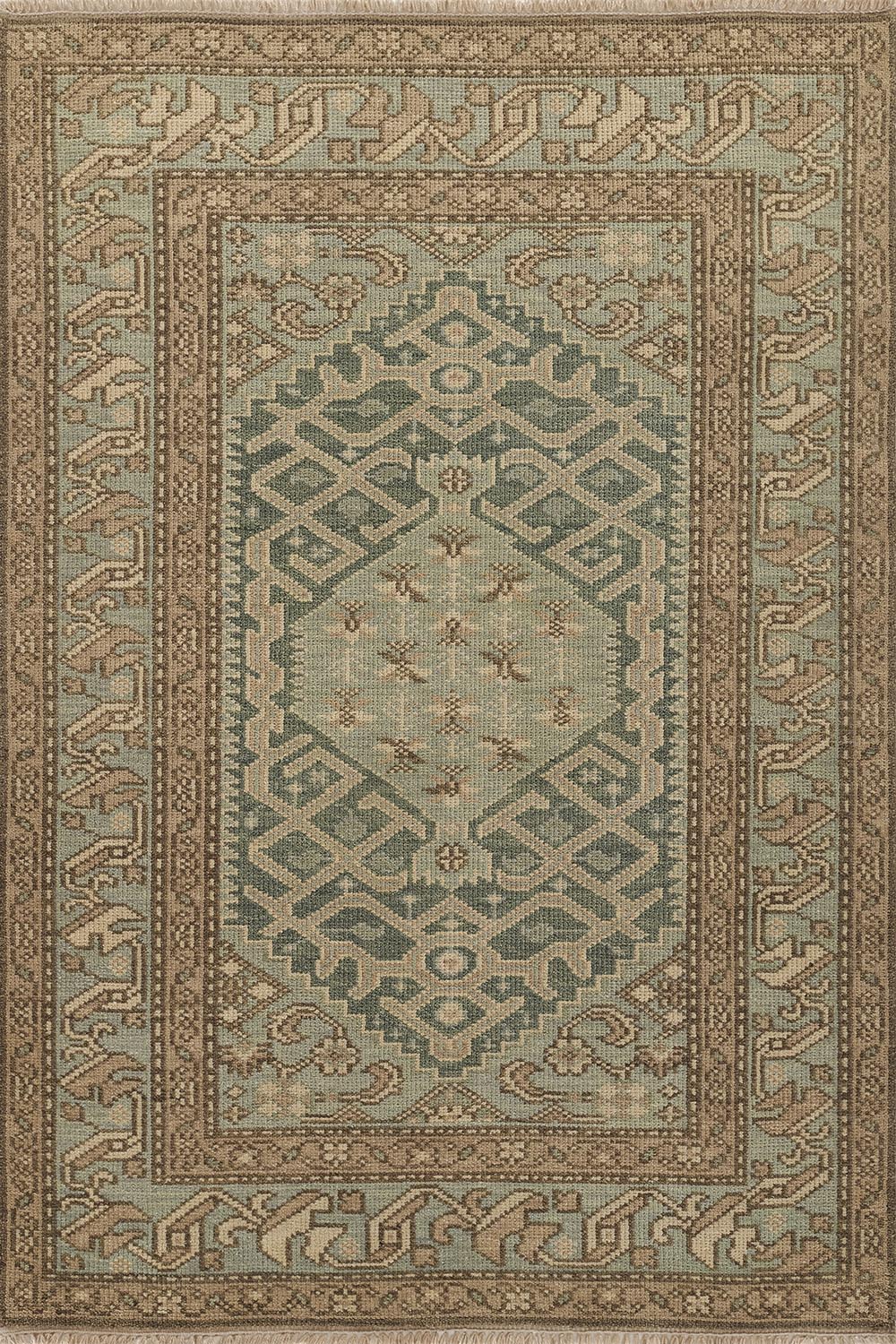 Momeni Nomad Light Blue Area Rug