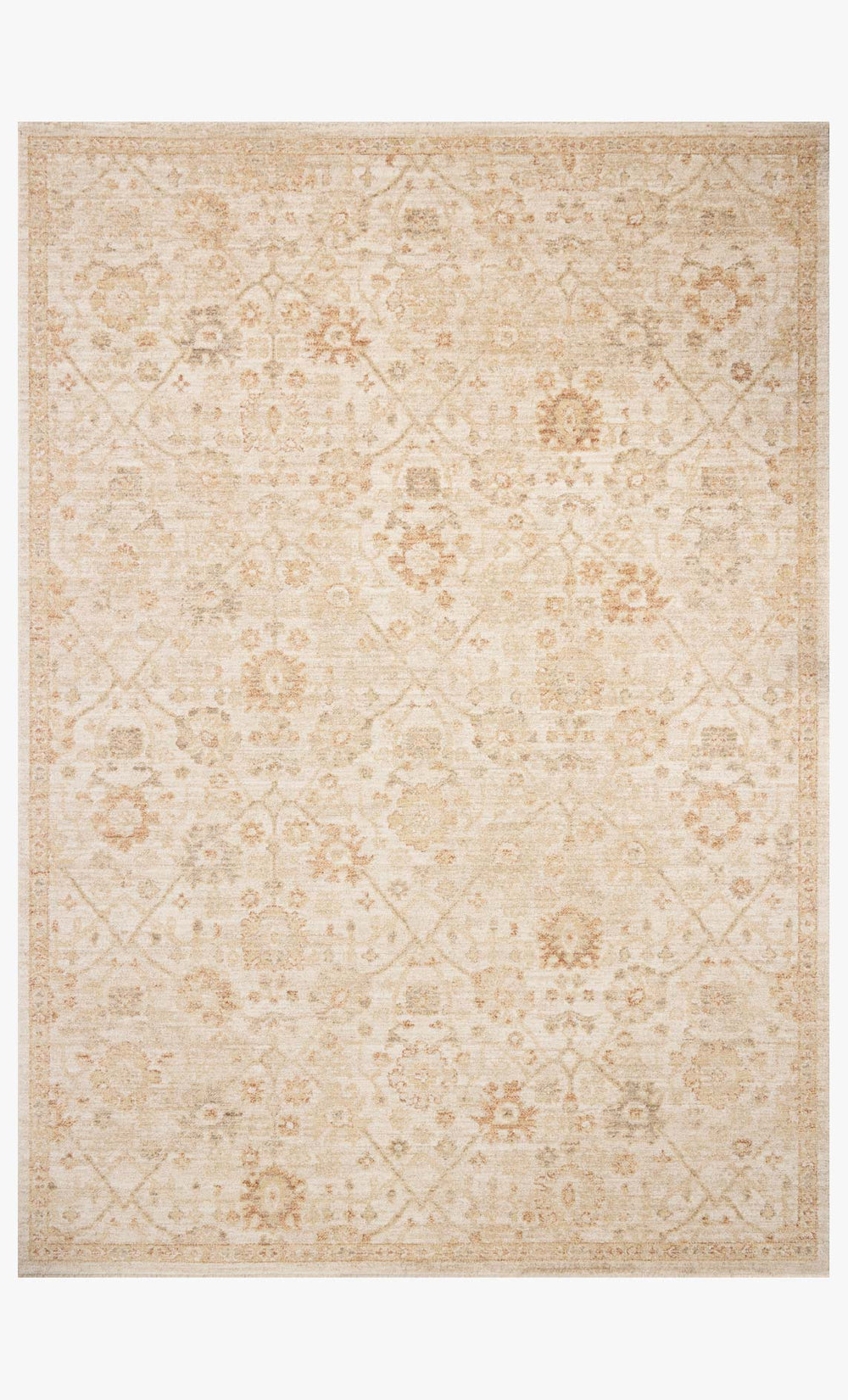 Loloi Palma Plm-04 Natural / Spice area rug
