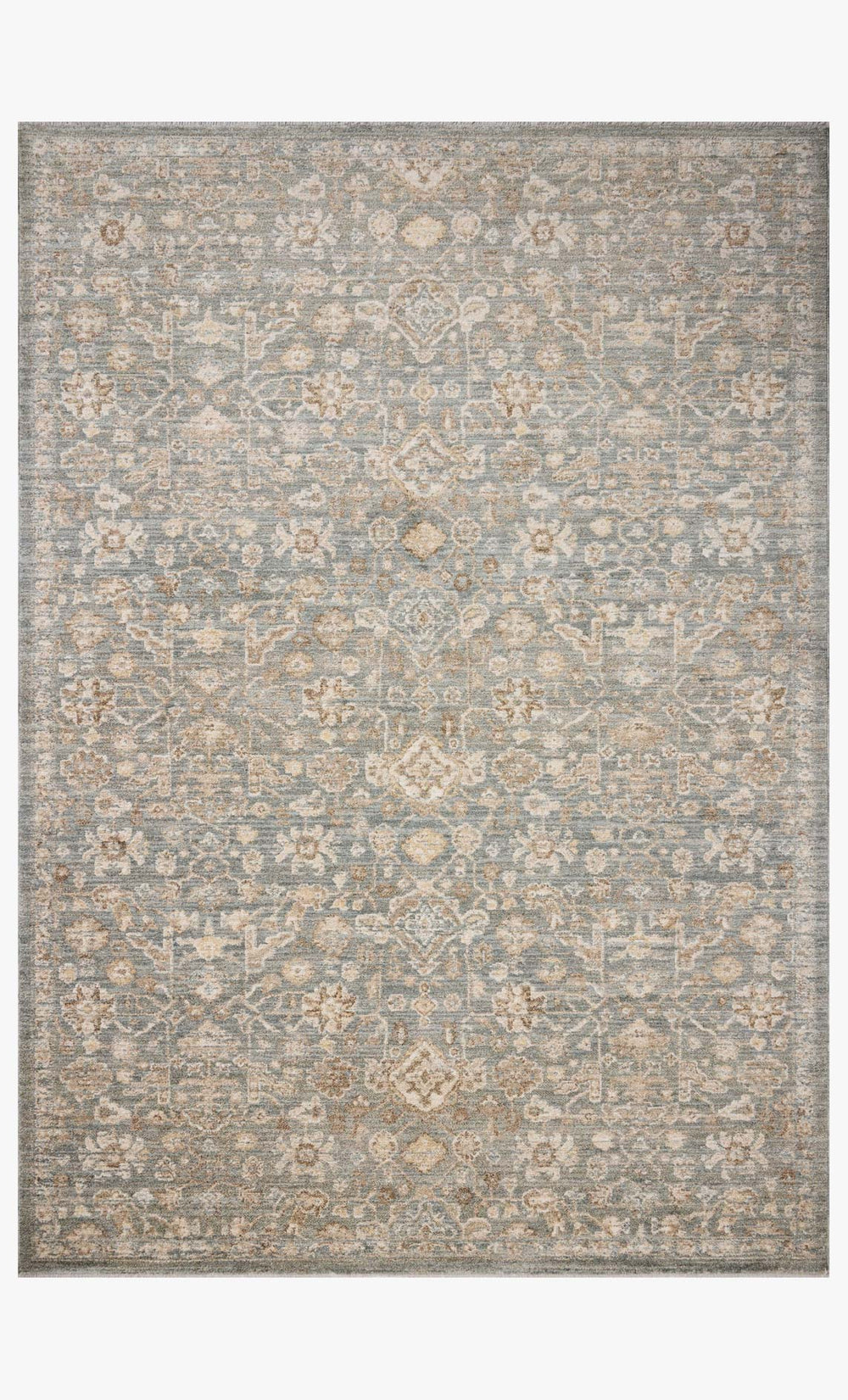 Loloi Palma Plm-05 Blue / Natural area rug