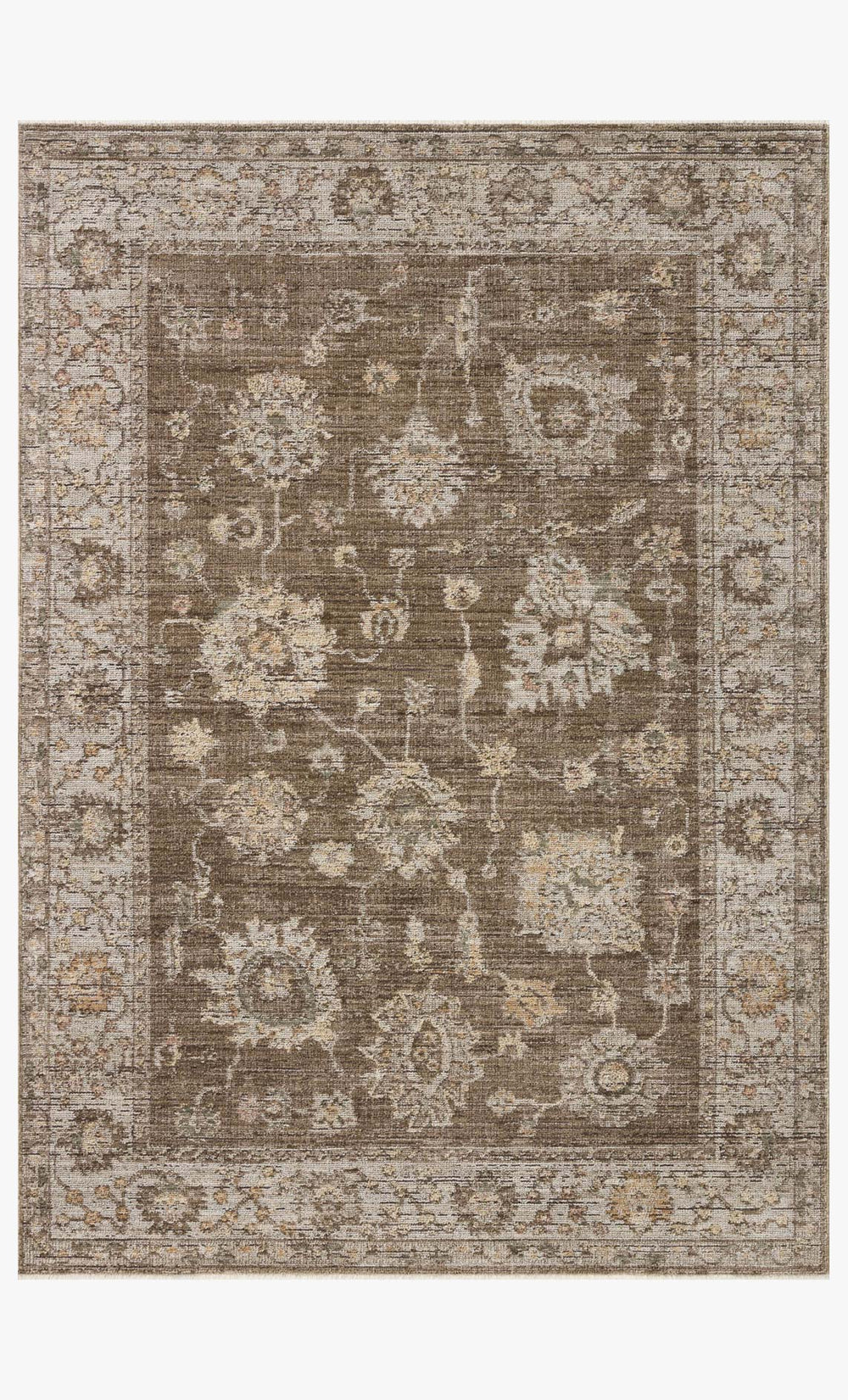 Loloi Priscilla Prl-01 Bark / Ivory area rug