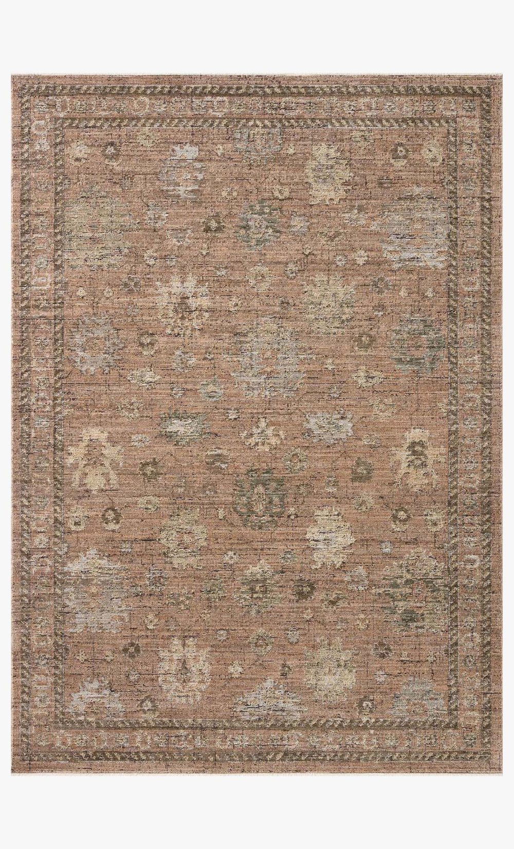 Loloi Priscilla Prl-08 Blush / Multi area rug
