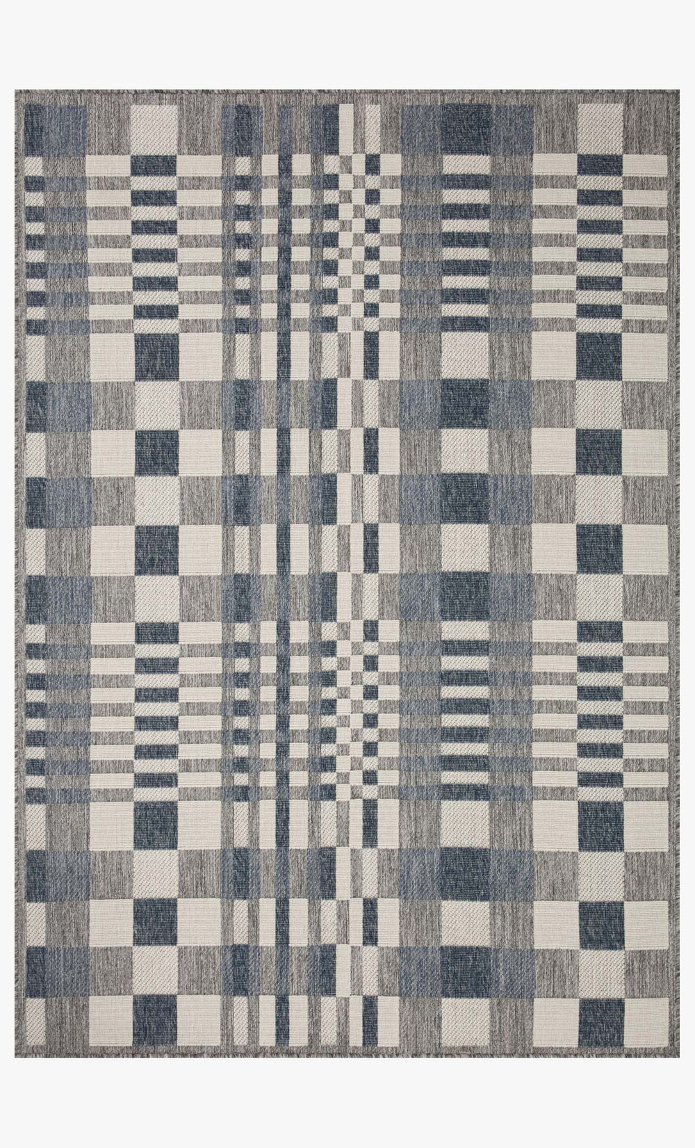 Loloi Rainier Rai-04 Ivory / Denim area rug