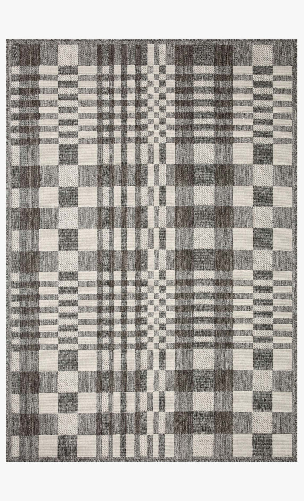 Loloi Rainier Rai-04 Ivory / Pebble area rug
