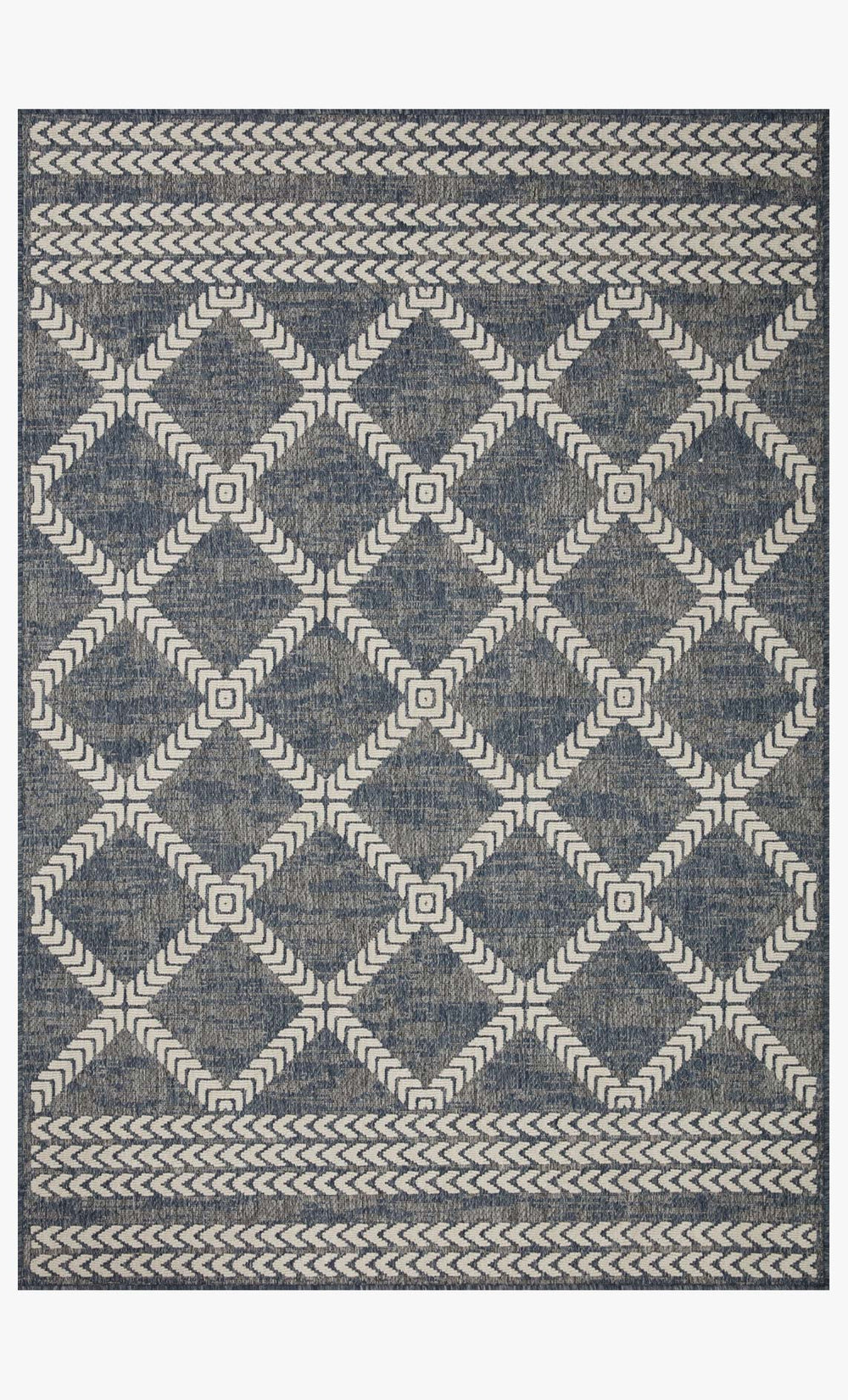 Loloi Rainier Rai-05 Denim / Ivory area rug