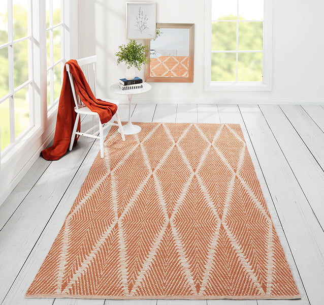 Erin Gates River Beacon Orange Area Rug