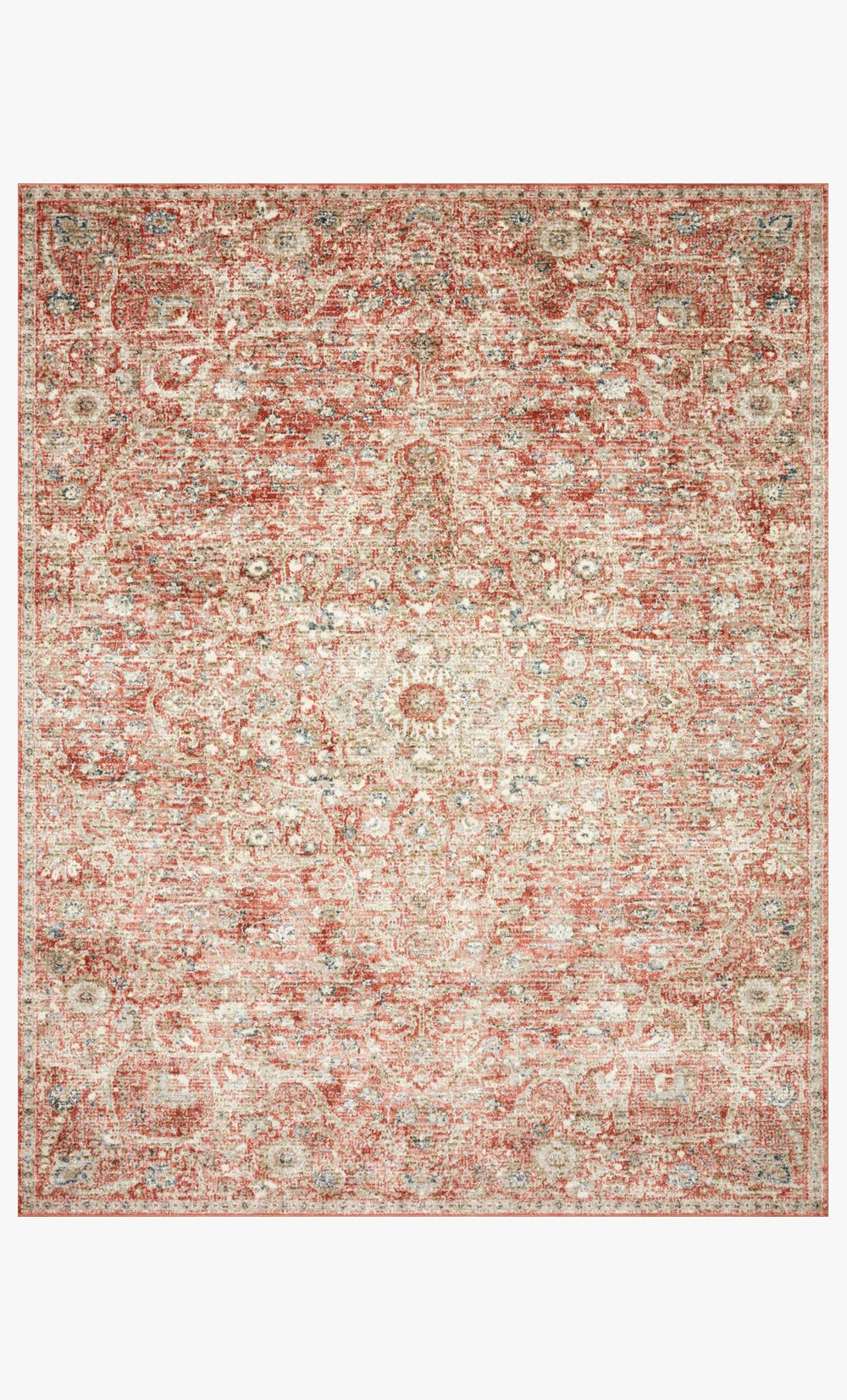 Loloi Saban Sab-02 Rust / Beige area rug