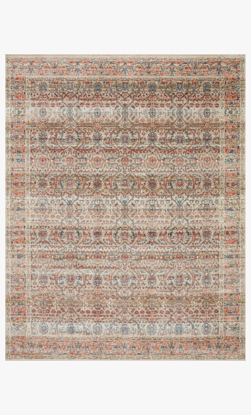 Loloi Saban Sab-05 Sand / Rust area rug