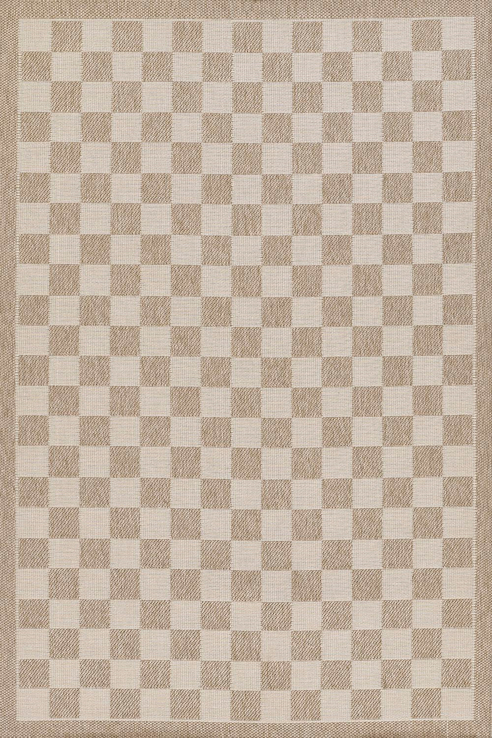 Erin Gates Saybrook Check Grey Area Rug