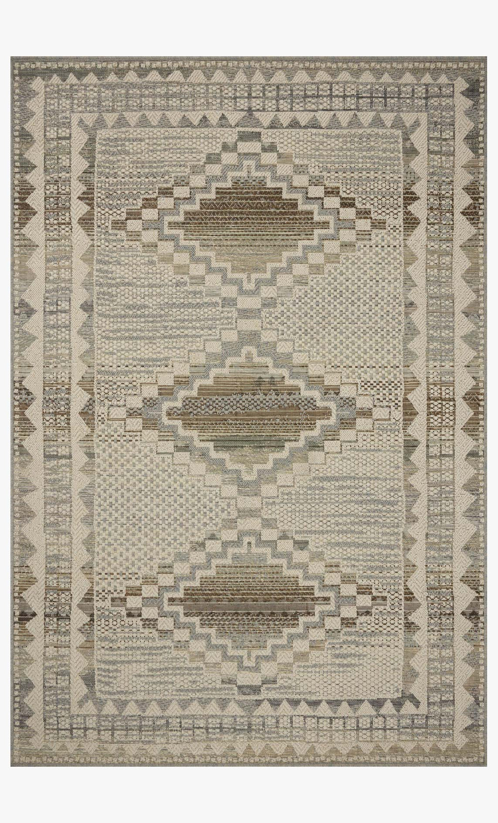 Loloi Saylor Say-02 Ivory / Granite area rug