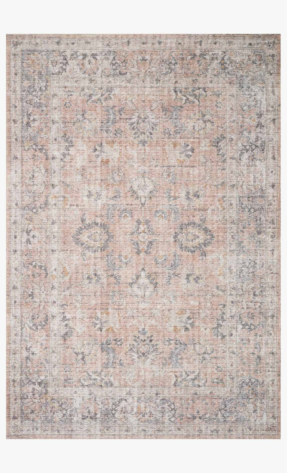 Loloi Skye Sky-01 Blush / Grey area rug