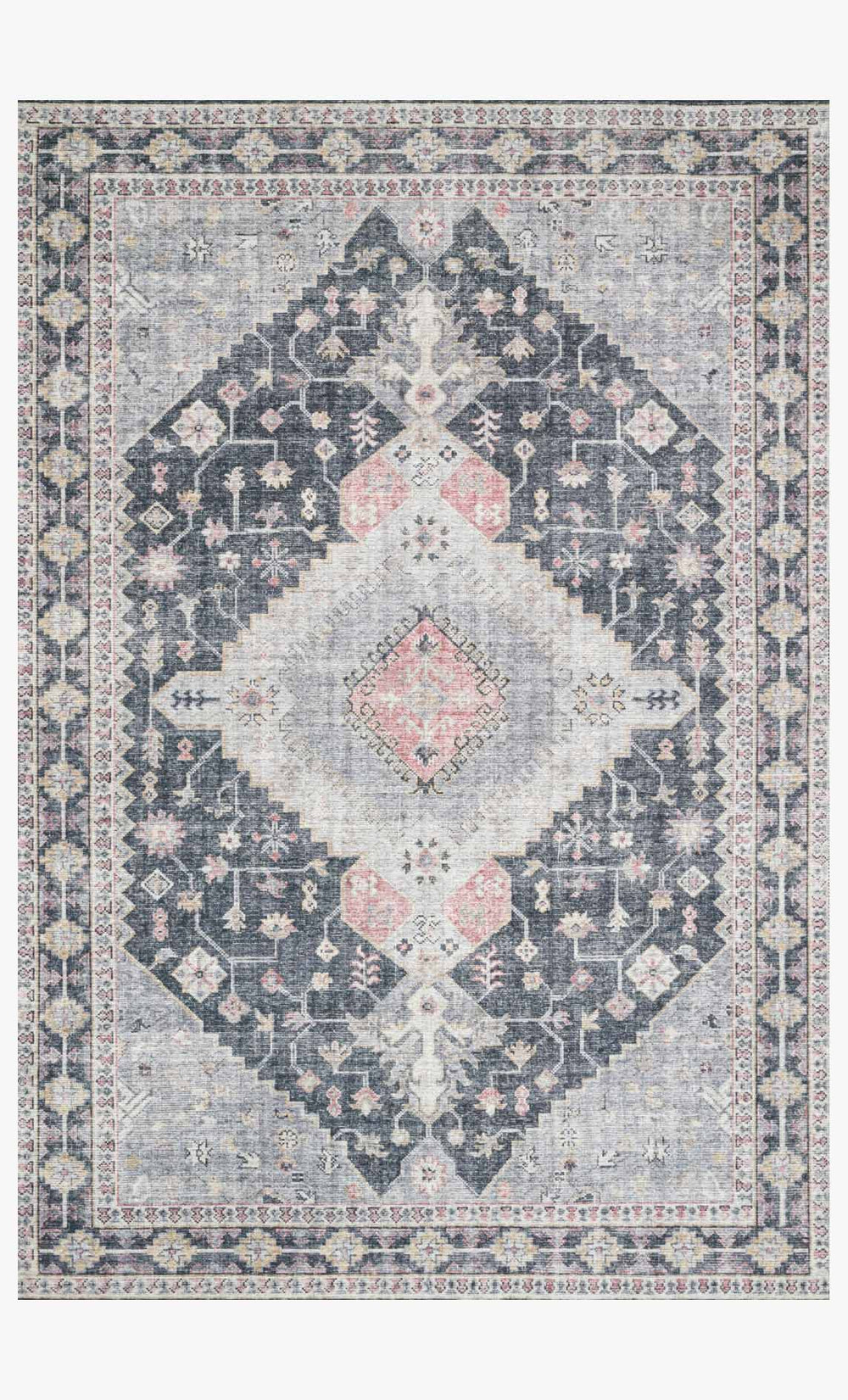 Loloi Skye Sky-02 Charcoal / Multi area rug