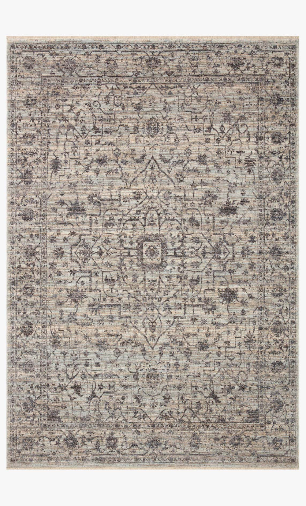 Loloi Sorrento Sor-01 Mist / Charcoal area rug