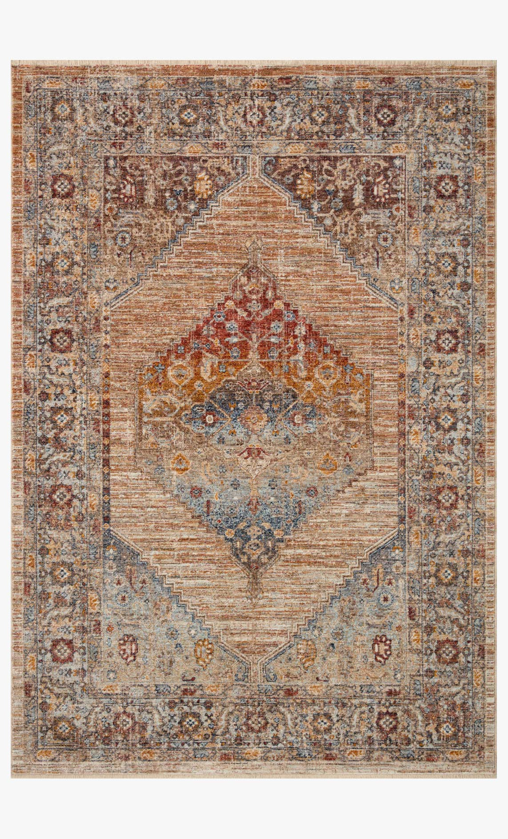 Loloi Sorrento Sor-06 Multi / Sunset area rug