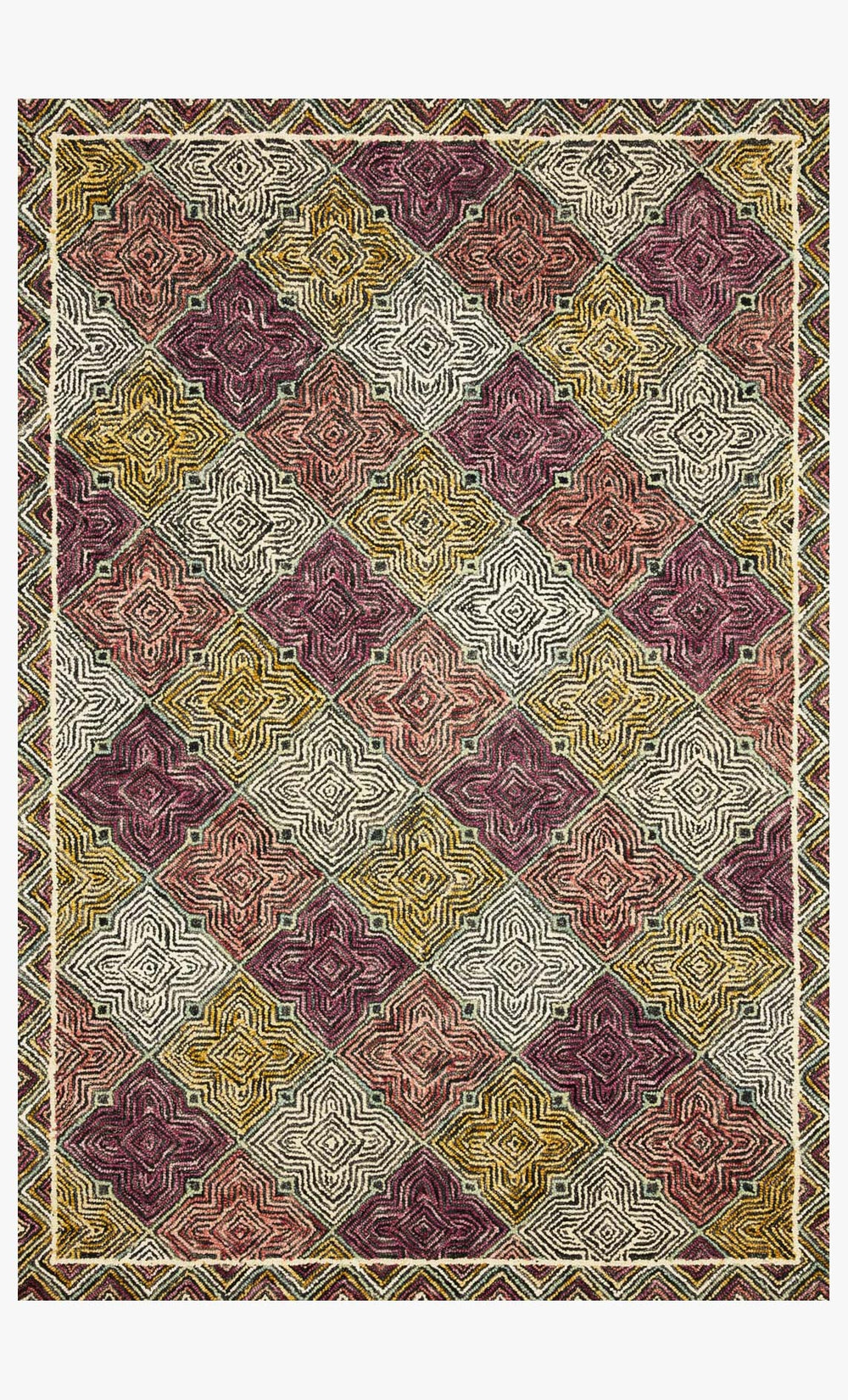 Loloi Spectrum Spe-03 Charcoal / Multi area rug