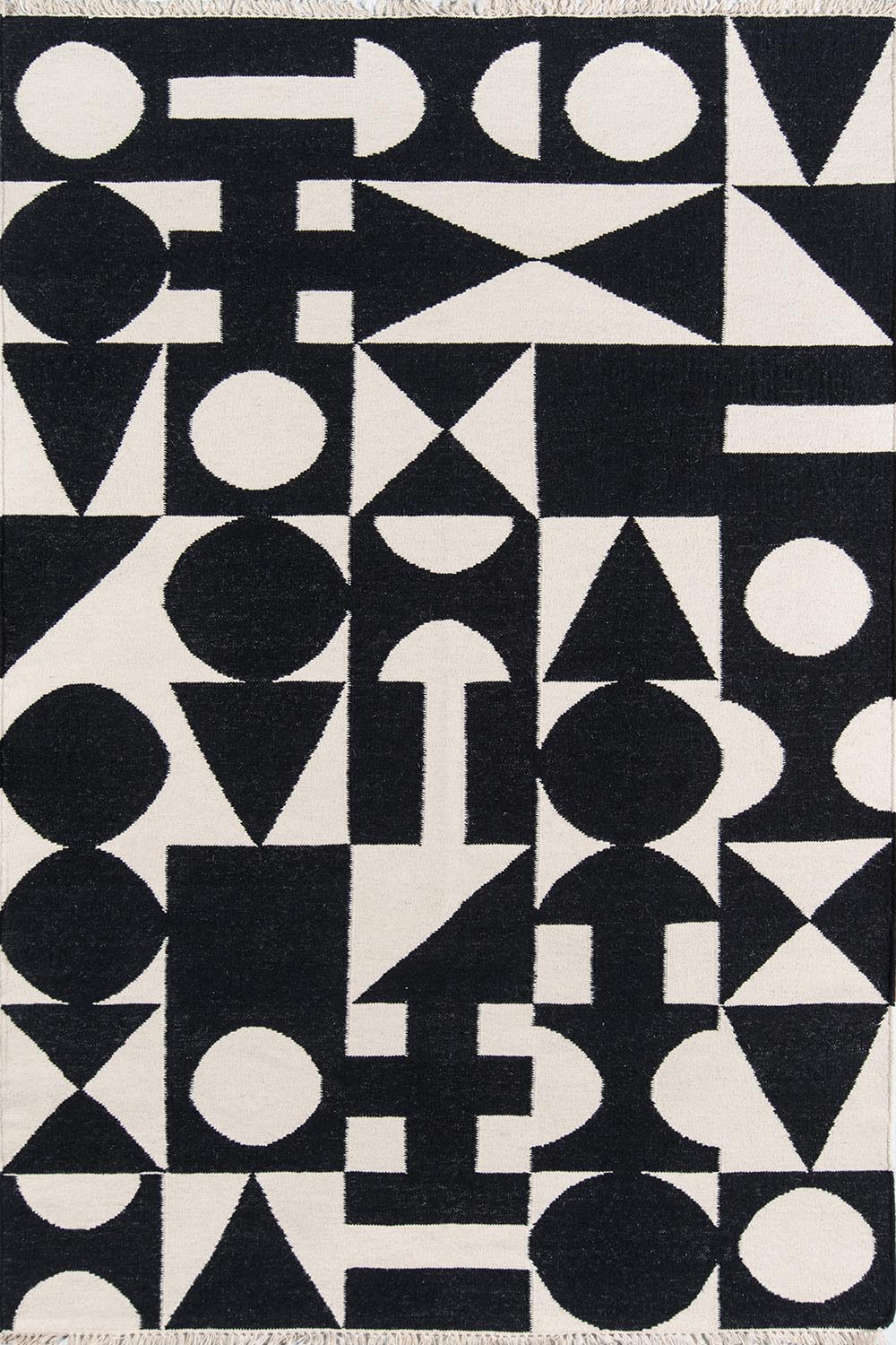 Novogratz Topanga Roberta Black Area Rug