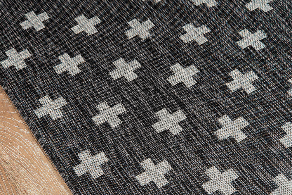 Novogratz Villa Umbria Charcoal Area Rug
