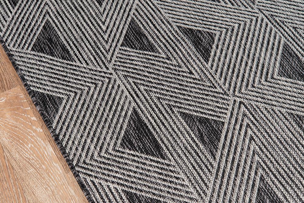 Novogratz Villa Como Charcoal Area Rug