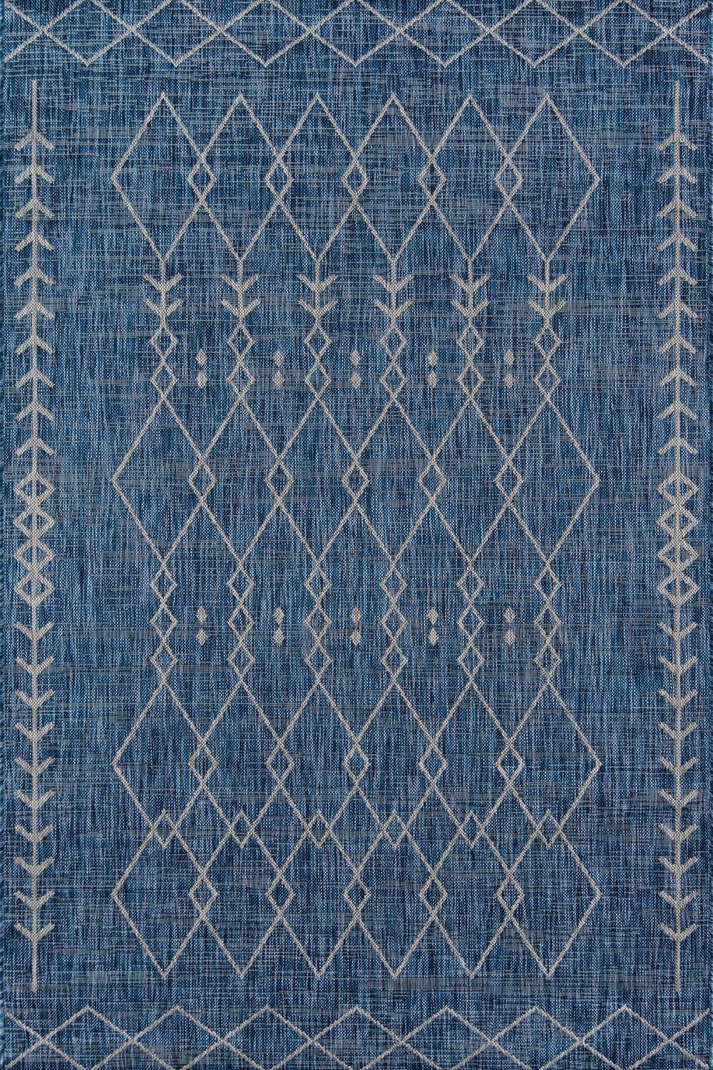 Novogratz Villa Monaco Blue Area Rug