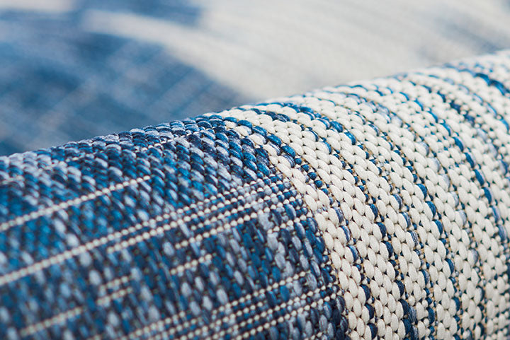 Novogratz Villa Turin Blue Area Rug