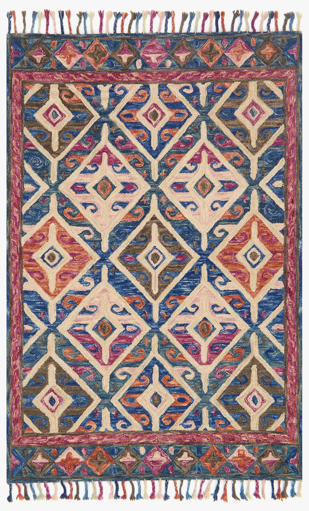 Loloi Zharah Zr-04 Denim / Multi area rug