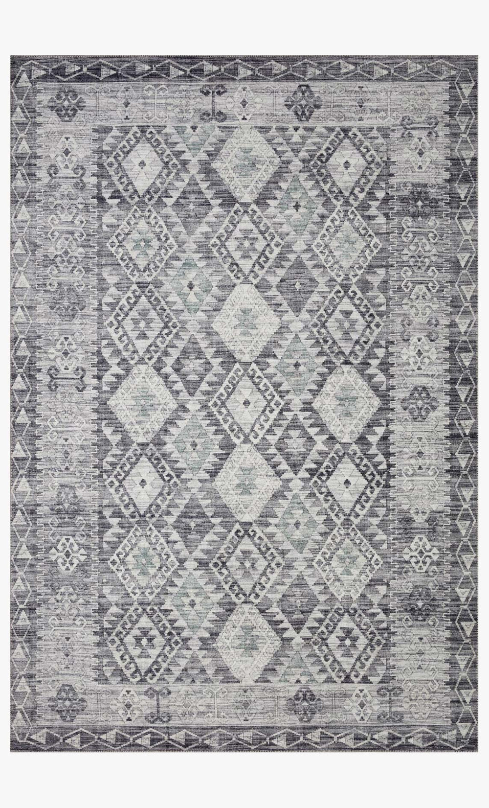 Loloi Zion Zio-03 Charcoal / Slate area rug