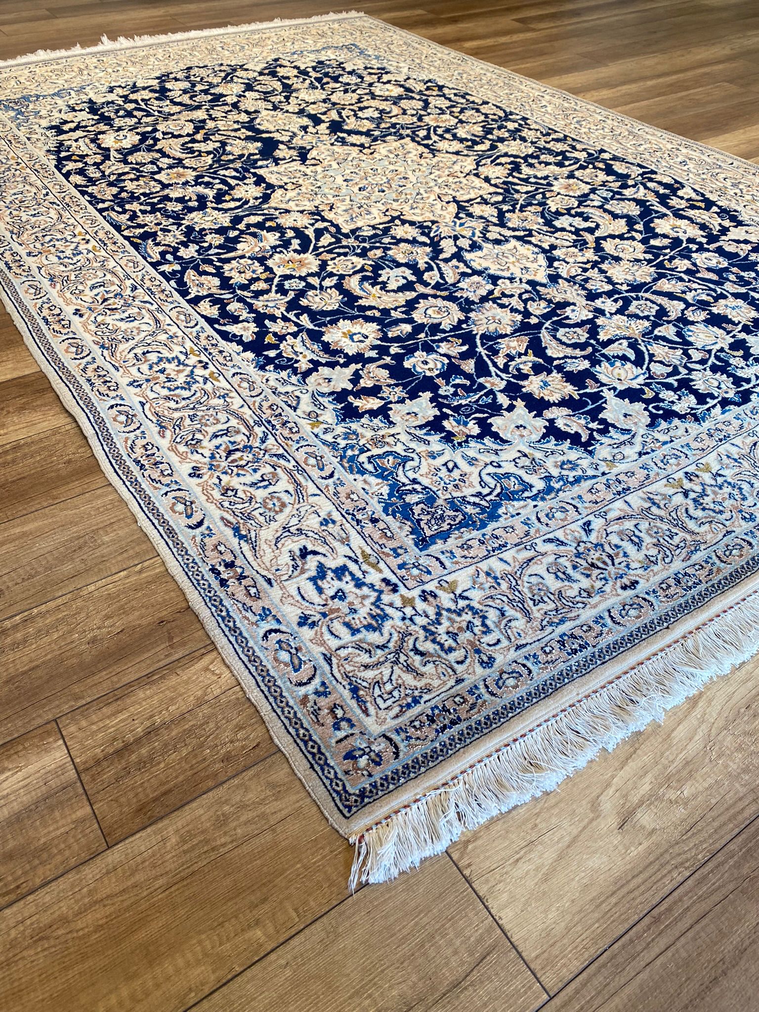 Royal Sapphire Persian Nain Medallion Source